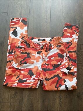 American Bazi Camo Skinny Cargo Pants